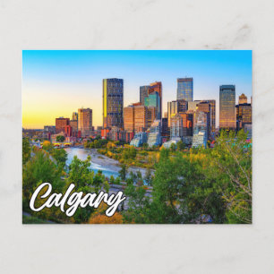 Calgary, Alberta, Canada Briefkaart