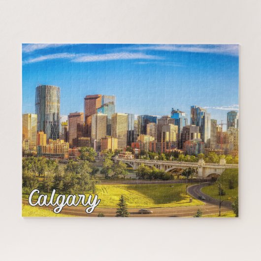 Calgary, Alberta, Canada Legpuzzel (Horizontaal)