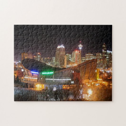Calgary Alberta Canada - Saddledome Legpuzzel (Horizontaal)