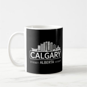 Calgary Alberta Cityscape gaat naar Calgary Koffiemok