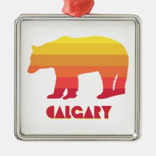 Calgary Alberta Rainbow Beer Metalen Ornament