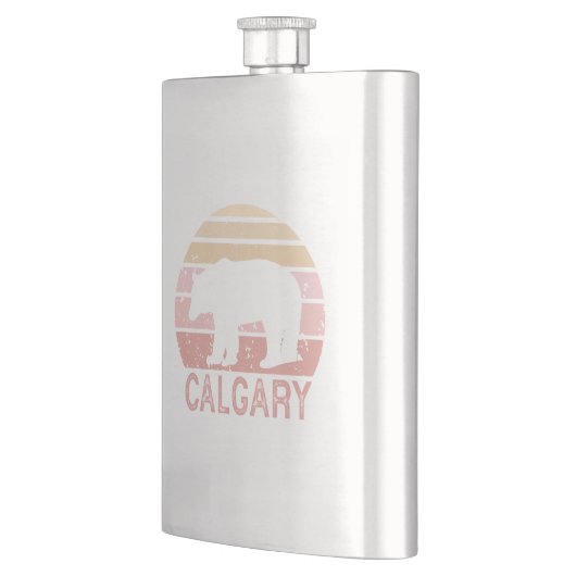 Calgary Alberta Retro Beer Flacon (Links)
