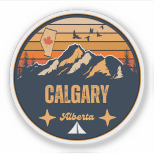 Calgary, Alberta Sticker