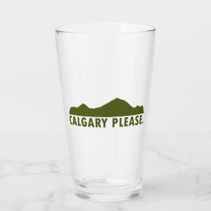 Calgary alsjeblieft glas