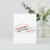 Calgary Been deed dat Briefkaart (Staand voorkant)
