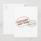 Calgary Been deed dat Briefkaart (Voorkant / Achterkant)