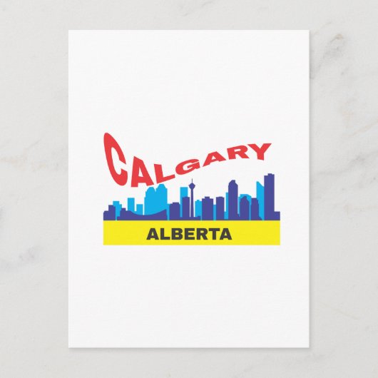 Calgary Briefkaart (Voorkant)