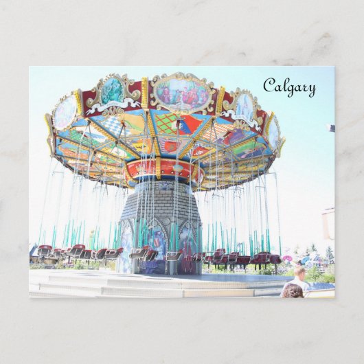 Calgary, Canada Briefkaart (Voorkant)
