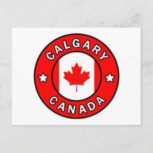 Calgary Canada Briefkaart