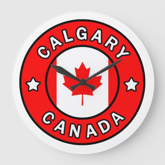 Calgary Canada Grote Klok (Voorkant)