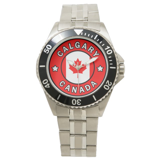 Calgary Canada Horloge (Voorkant)