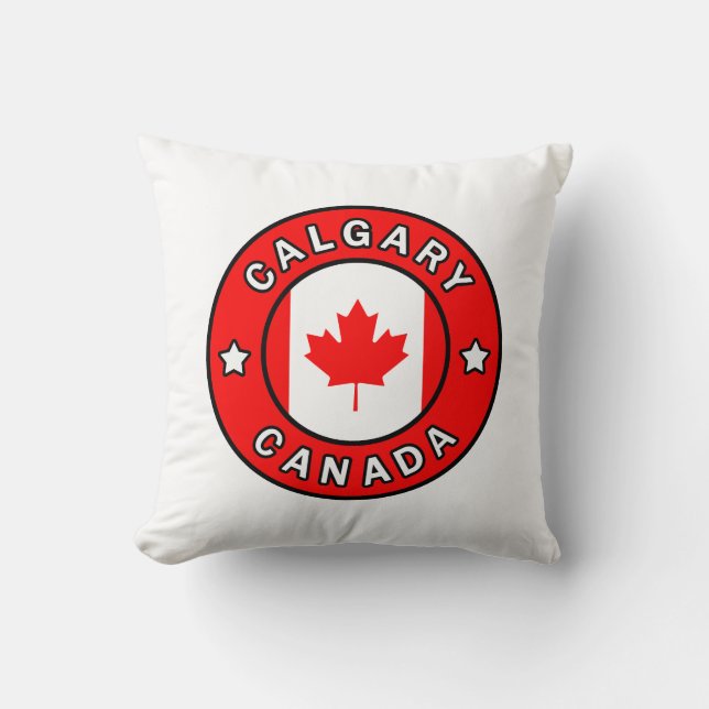 Calgary Canada Kussen (Voorkant)
