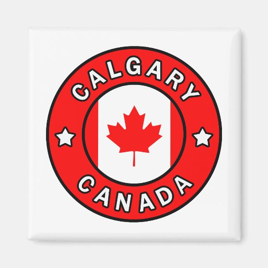 Calgary Canada Magneet (Voorkant)