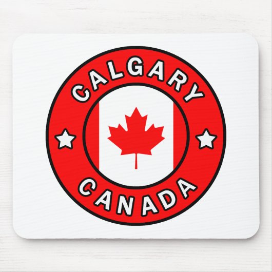 Calgary Canada Muismat (Voorkant)
