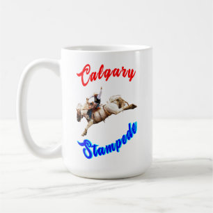 Calgary Canada Paarden Juli Ruiters Calgary Stampe Koffiemok