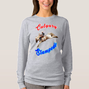 Calgary Canada Paarden Juli Ruiters Calgary Stampe T-shirt