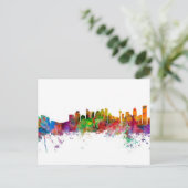 Calgary Canada Skyline Briefkaart (Staand voorkant)