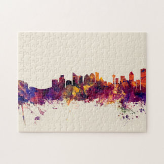 Calgary Canada Skyline Legpuzzel