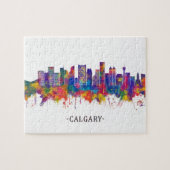 Calgary Canada Skyline Legpuzzel (Horizontaal)