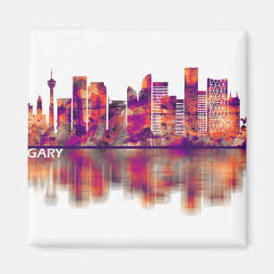Calgary Canada Skyline Magneet