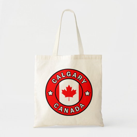 Calgary Canada Tote Bag (Voorkant)