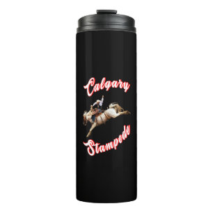 Calgary Canada Uur Juli Ruiters Calgary Stampede Thermosbeker