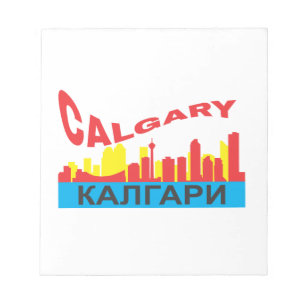 Calgary cyrillic notitieblok