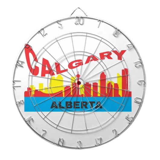Calgary Dartbord (Voorkant)