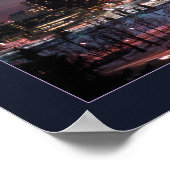 Calgary - De Bevroren rivier (grens) Poster (Hoek)