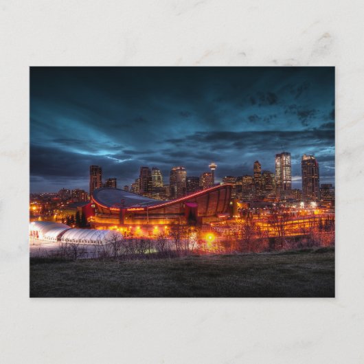 Calgary Downtown Briefkaart (Voorkant)