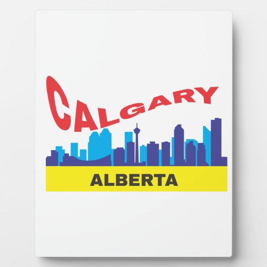 Calgary Fotoplaat (Voorkant)