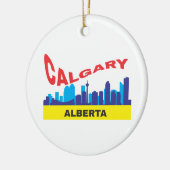 Calgary Keramisch Ornament (Links)