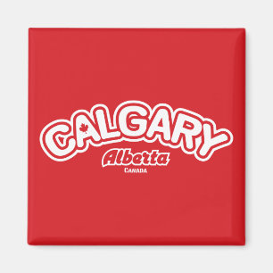 Calgary Leaf Magneet