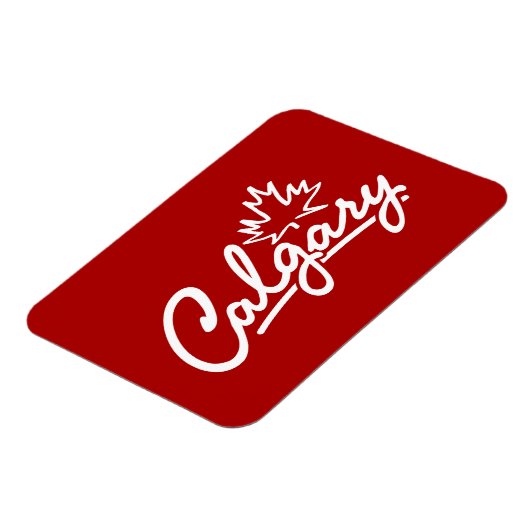 Calgary Leaf Script Magneet (Linkerzijde)
