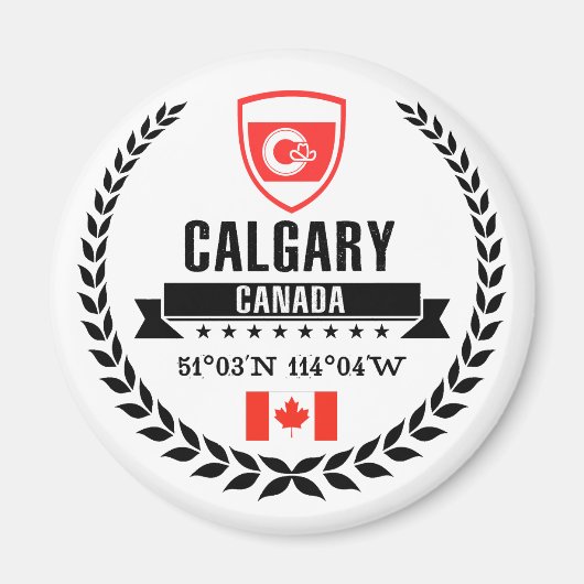 Calgary Magneet (Voorkant)