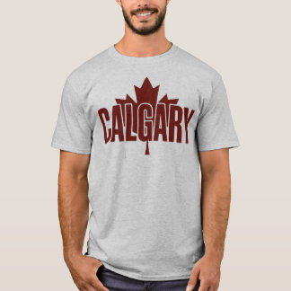 Calgary  Maple Leaf Graphic T-Shirt – AB