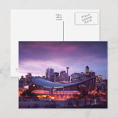Calgary pendant la carte postale Sunset (Devant / Derrière)