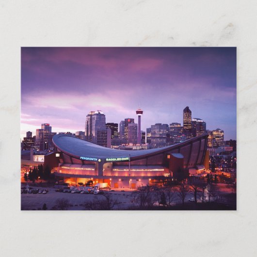 Calgary pendant la carte postale Sunset (Devant)