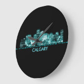 Calgary Skyline Grote Klok (Hoek)
