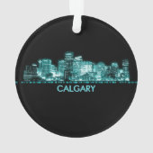 Calgary Skyline Ornament (achterkant)