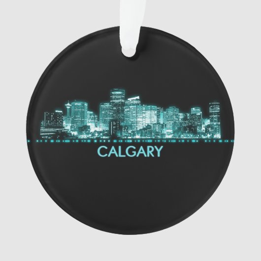 Calgary Skyline Ornament (voorkant)