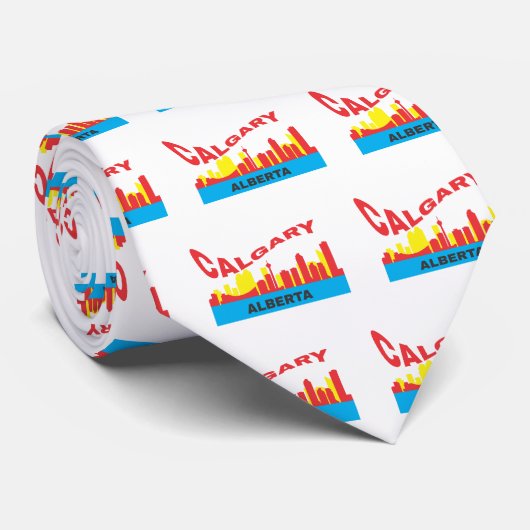 Calgary Stropdas (Opgerold)