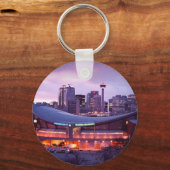 Calgary sunset sleutelhanger (Voorkant)