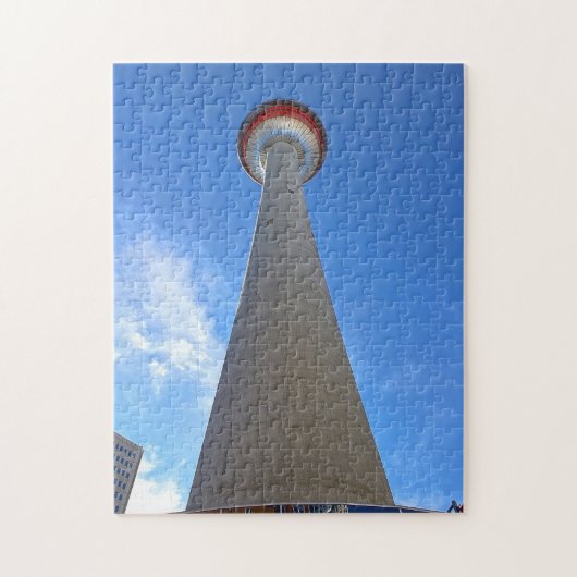 Calgary Toren. Legpuzzel (Verticaal)