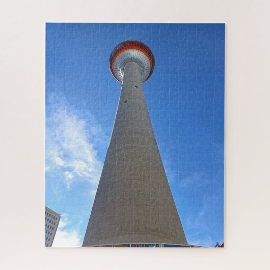 Calgary Tower. Legpuzzel (Verticaal)