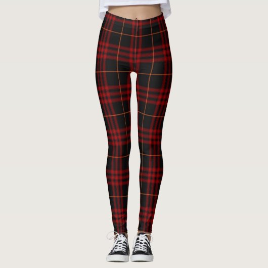Calgary University Tartan Leggings (Voorkant)