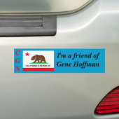 Calgun.net Sticker - Vriend van Gene Hoffman (Op auto)