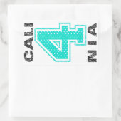 Cali4nia Rechthoekige Sticker (Tas)
