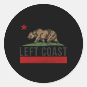 Cali Beer Vlag Linkerkust Ronde Sticker