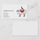 Cali Crows ・ Crow & Sheep Visitekaartje (Voorkant / Achterkant)